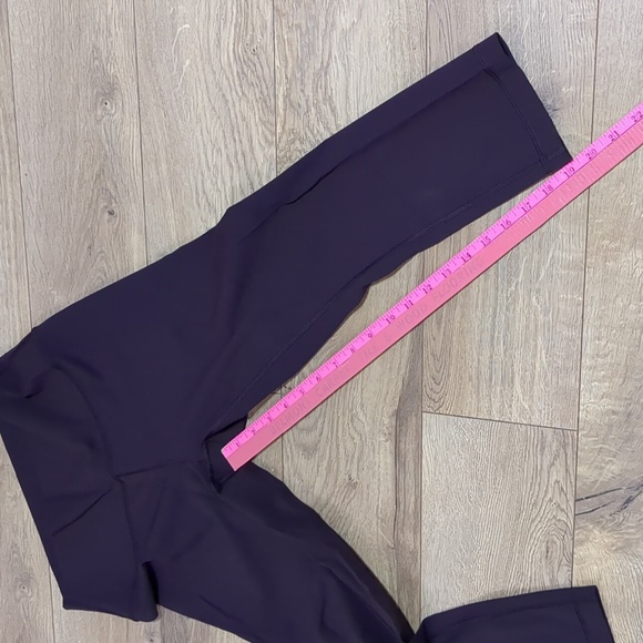 Lululemon Wunder Under Crop Dark purple Leggings Size 8 - Picture 10 of 10